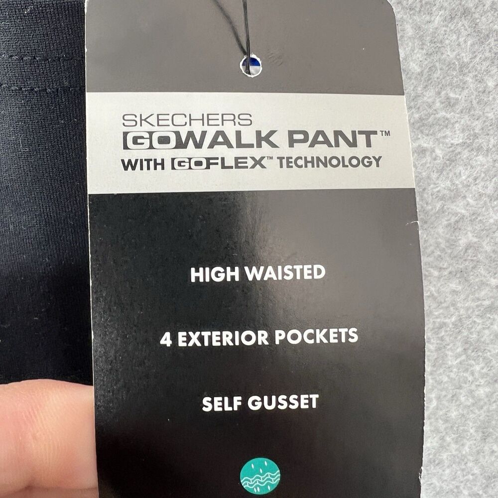 New Skechers GoWalk Pant With GoFlex Technology Womens Large 4 Pockets UPF 50 - Picture 5 of 12